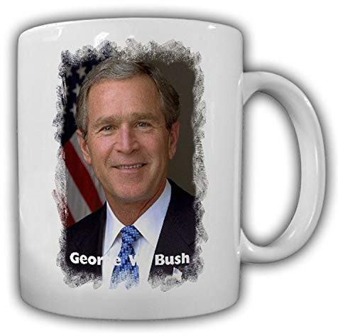 Tasse Präsident George W. Bush 43 Präsident Amerika America USA Becher #14142