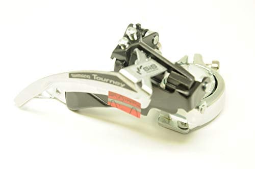 SHIMANO TOURNEY FD-TX51 FRONT DERAILLEUR GEAR MECH UNIVERSAL FIT SUITS TOP OR BOTTOM PULL AND 31.8mm OR 34.9.mm FRAME SIZES