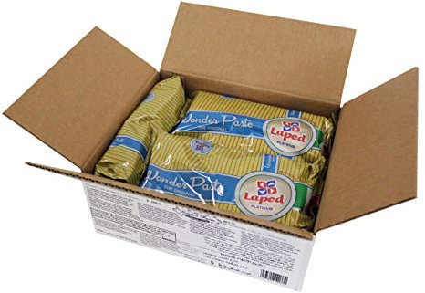 WONDER PASTE Pasta di zucchero da copertura BIANCA scatola 5kg - LAPED