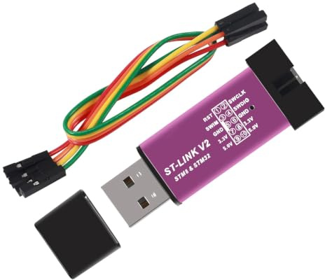 Hailege STM32F103C8T6 STM8 STM32 ST-Link V2 Emulator Downloader Programmierer mit Dupont Drähten