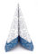 APARTina 50 Servietten Ornament Barock stoffähnlich Airlaid, hochwertige stoffähnliche Servietten Einwegservietten Hochzeit Geburtstag Blau Weiß Silber (Dunkelblau, 40 x 40 cm)