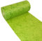 Dekoflor Tischband Tischläufer Tischdeko einzigartiges Rosen Design (Wasserfest, Lotuseffekt, samtige Oberfläche, 5 m Rolle, 30 cm Breite, 100% Nylon), Maigrün