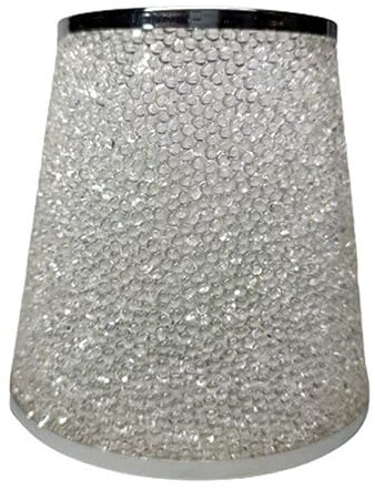 Tulipa para lámpara CRIS cono perla con apertura de 4cm