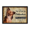 PR Print Royal Fußmatte Haustiere mit Hundebild Chihuahua Langhaar - Geschenkidee für Hundefreunde und Hundebesitzer - Größe 60 x 40 cm