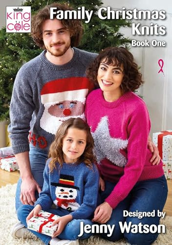 King Cole Pattern Book - Family Christmas Knits Book 1