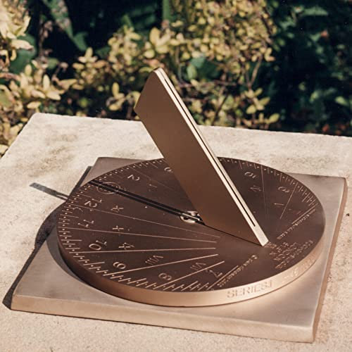 Spot-on Sundials Cadran solaire scientifique en laiton massif 17 cm