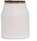 Tower NL826200 Natural Life Medium Ceramic Storage Jar with Weathered Cork Lid crafted from Sustainable and Natural Materials, White