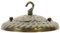 Mikikit Deckenplatten Deckenrosette mit Haken für Lampen Deckenhaken Vintage Pendelleuchte Kronleuchter Aufhängung Haken Eisen Hängeleuchte Deckenlampe Halterung Befestigung Haken