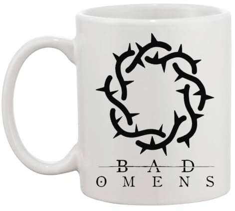 Bad Omens Band Logo Tees S Weiße Tasse Kaffee Tee Männer Frauen Keramik Coffee Tea Mug Cup