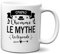 L'Esprit Des Anges Tasse-Mug Cadeau Papa -Papa L'Homme Le Mythe La Légende - Idée Cadeau Humour Papa Original Anniversaire Fête de Pères