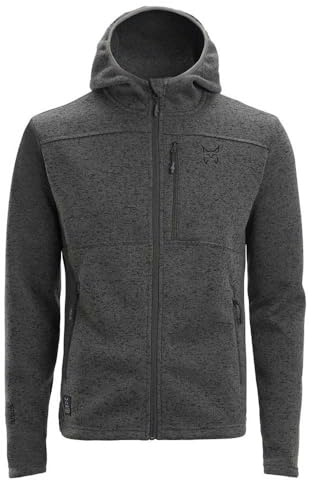 Chaqueta de punto con capucha C: GRIS T: M