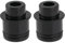 LT Easiyl 2 Stück 12 mm auf 9 mm Steckachsennabenadapter, Schnellspanner, QR-Gabel-Umwandlungsadapter, kompatibel mit Hope, kompatibel mit DTSW und für 12 mm Steckachsennaben