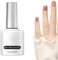 Gel Nail Glue - Nail Tips Extension Gel,8 In 1 Nail Glue Base Coat Nail Glue for Rhinestone False Nails Nail Arts Acrylic Nails