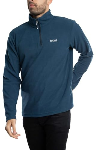 Regatta Herren Thompson Fleece-Sweatshirt Mit Reißverschluss, Dark Khaki