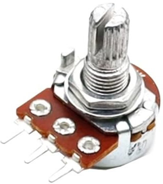 2PCS 3 PIN WH148 Single Linked Potentiometer A103K 10K Grifflänge 15mm Einstellbarer Widerstand