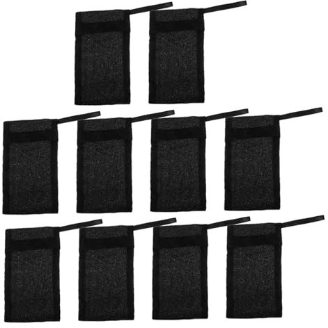 DRESSOOS 10stücke Seifenbeutel Aus Netzmaterial Für Hand Und Gesichtsseife Zum Schäumen Und Verpacken Von Seifen Geeignet Für Verschiedene Seifenarten