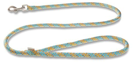 WOLTERS Cityleine Everest reflektierend, Größe:100 cm x 9 mm, Farbe:türkis/gelb