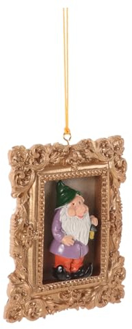 ULTECHNOVO Decoración Navidad Colgante Adorno Americano para Árbol Pequeño y Pared Resistente y Versátil para Interiores y Exteriores Suministros Xmas