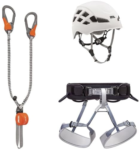 PETZL Unisex Kit Via Ferrata Eashook Set Completo da Via ferrata