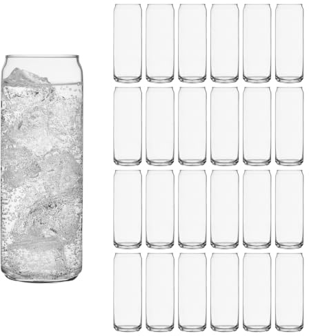 LIBBEY 70461 Can/Trinkglas GLASS CANS, 370 ml, 24er Set