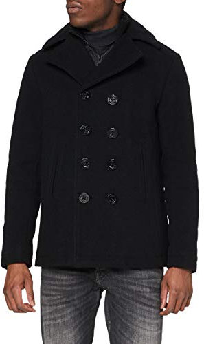 Schott NYC Herren Caban Jacke Cyclone2, Gr. 56/58 (XL), Schwarz (black)