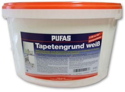 Pufas Tapetengrund 5 Liter weiss