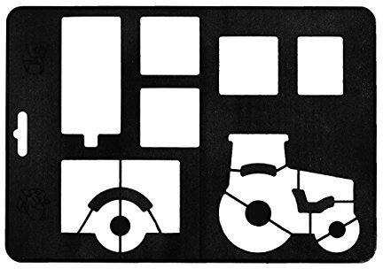 Orthex 3D Backform Traktor mit Anhänger