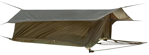Rothco Dschungel-Hängematte mit Moskitonetz und Regenfliegendach, tragbar und leicht, ideal für Camping, Rucksackreisen und mehr