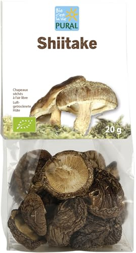 Shiitake Hüte, getrocknet 1 x 20 g