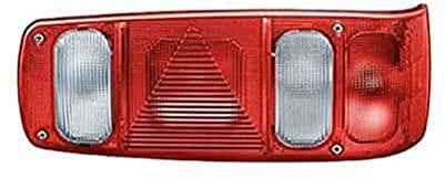 HELLA Rückleuchte - Caraluna I - Glühlampe - 12V - Einbau/geschraubt - ECE/nicht SAE - Lichtscheibenfarbe: weiß/rot - Stecker: Flachstecker - rechts - Menge: 1-2VP 007 502-041