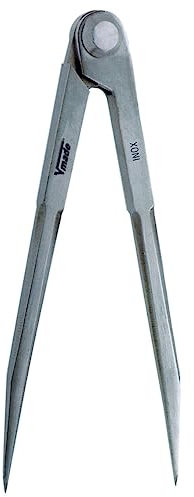 Vogel Germany Spitzzirkel Stahl poliert genietet 250mm 302405