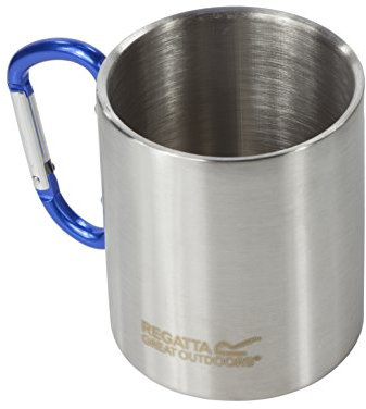 Regatta - Mug en Acier avec poignée Mousqueton (Taille Unique) (Argent)