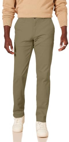 Amazon Essentials Men's Classic-Fit Casual Stretch Chino Casual Trousers