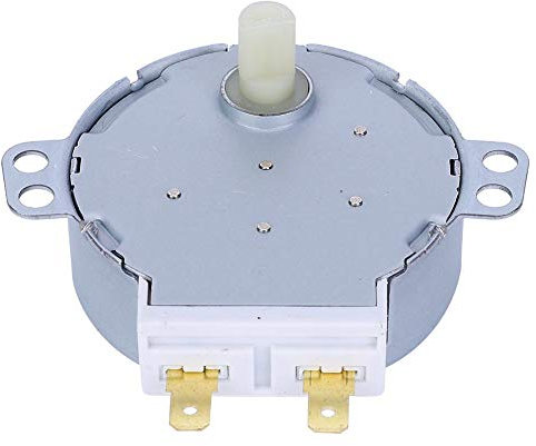 Synchronmotor, 2PCS TYJ50-8A7 Synchronmotor AC220-240V Mikrowellen-Plattenspieler-Motor Nicht leicht zu rosten Verschleißfestigkeit Korrosionsbeständigkeit