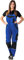Planam Norit Damen Latzhose Kornblau schwarz Modell 6532 Größe 36