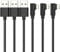 ADILIFT 2m iPhone Lightning Kabel 90 Grad, 3Stück MFi Zertifiziert Lightning auf USB Ladekabel Winkel Stecker iPhone Nylon Schnellladekabel Kompatibel für iPhone 11 Pro Max Xs X XR 8 7 6s 6 plus SE