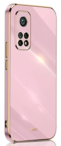 SEAHAI Hülle für Xiaomi Mi 10T / Mi 10T Pro 5G, Galvanik Phnom Penh Design Ultra Dünn Glänzend Weich Silikon TPU Stoßfest Handyhülle Cover Flexibel Handytasche Schutzhülle, Lila