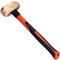 WEDO Martello da fabbro da rame,1350g(3lb),martello da meccanico con Impugnatura Ergonomica manico in fibra,Martelli da carpentiere con manico in vetroresina,lunghezza 400mm,rana morta una volta sola