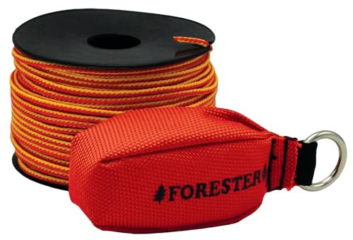 Arborist Throw Line Kit | 11oz Throw Weight & 166ft Rope | Ultra Slick 100% Polyester Rope | Arborist Equipment for Tree Climbing