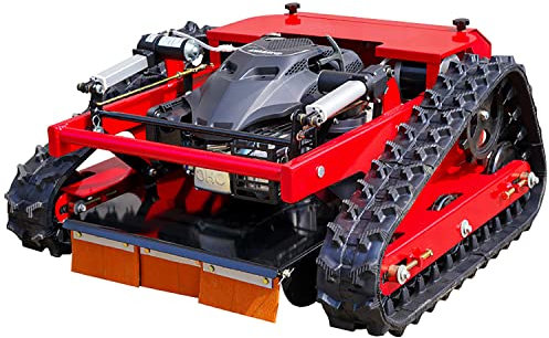 JODAIS Tosaerba a Benzina, Tosaerba robotizzato, Tosaerba a Benzina a Quattro Tempi 7,5/HP con Telecomando, Tosaerba cingolato Fino a 30° di inclinazione, Attrezzatura per la Cura del Prato