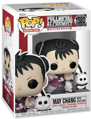 Funko POP! & Buddy: FMA: B - May Chang mit Panda - Full Metal Alchemist: Brotherhood - Vinyl-Sammelfigur - Geschenkidee - Offizielle Handelswaren - Spielzeug Für Kinder und Erwachsene - Anime Fans