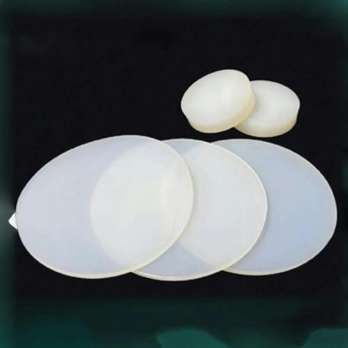 10 pezzi guarnizioni di tenuta in gomma tonda bianca piena diametro 5mm-100mm spessore 1mm-10mm-4mm-95mm