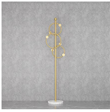 KXQYIKYI Porte-Manteau, Porte-Manteau sur Pied, Porte-Manteau en Fer forgé, Porte-Manteau Simple pour Chambre à Coucher, pour Foulards, Sacs à Dos, parapluies, Sacs à Main, Support d'arbre