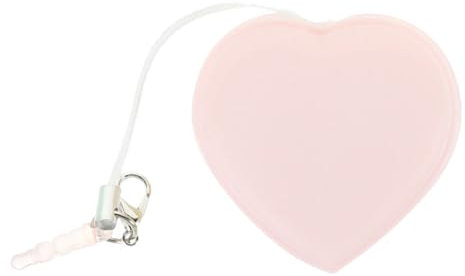 GARVALON Herzförmiger Bildschirmreiniger Und Linsenreinigungstuch Tragbarer Für Smartphones Brillen Und Kameras Effektive Für Displays Und Gläser