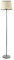 ValueLights | Tripod Grey Wood Floor Lamp with Black Trim Scallop Shade Living Room Lounge Light | Floor Lamps, Home Décor & Improvement Essential