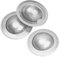 Cabilock Set Di 3 Filtro Anticalcare Acciaio Inossidabile Per Lavandino e Doccia Rete Di Scarico Per Cucina e Bagno Accessori Antifogging Per Lavello e Scarico