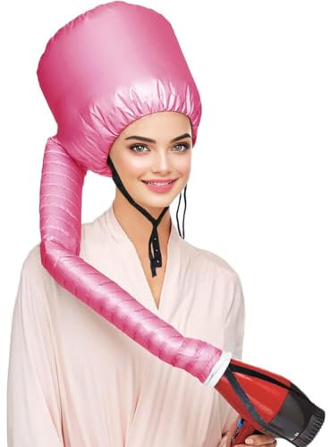 PNPGDYK Attachment für Haartrockner, Helm-Trocknung Kappe Trockenhauben für Haare, Haartrockner mit Gummiband für Haartrockner-Kapuzenaufsatz, für Frauen und Mädchen, Nasses, Dickes Haar