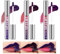 Detachable Lip Liner Set, Domality 3 Colors Peel Off Lip Liner Stain, Longwear and Pigmented Tattoo Lip Liner Lip Stain with Matte Finish