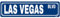 HBXNZ Las Vegas Schild Man Cave, Metall-Blechschilder, Straßenschild für Cafés, Bar, Pub, Bierclub, Wand, Heimdekoration, 40,6 x 10,2 cm