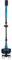 Brosse de jardin manuelle sans fil 360 tr/min 170 mm Profondeur maximale de jardin Cultivateur à piles Poteau électrique pour cour de jardin (prise UE)